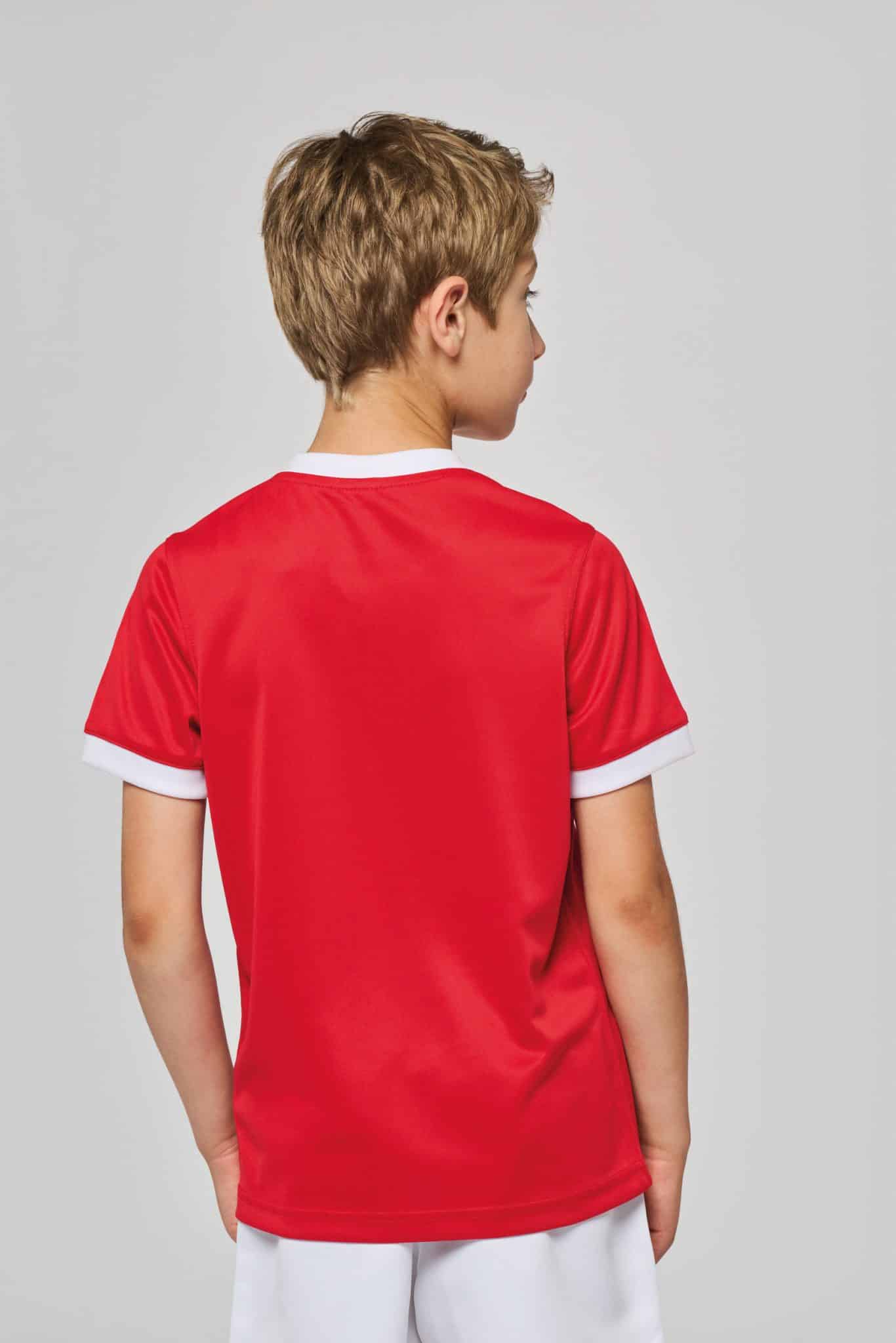Miniature 2 pour Maillot de rugby manches courtes enfant