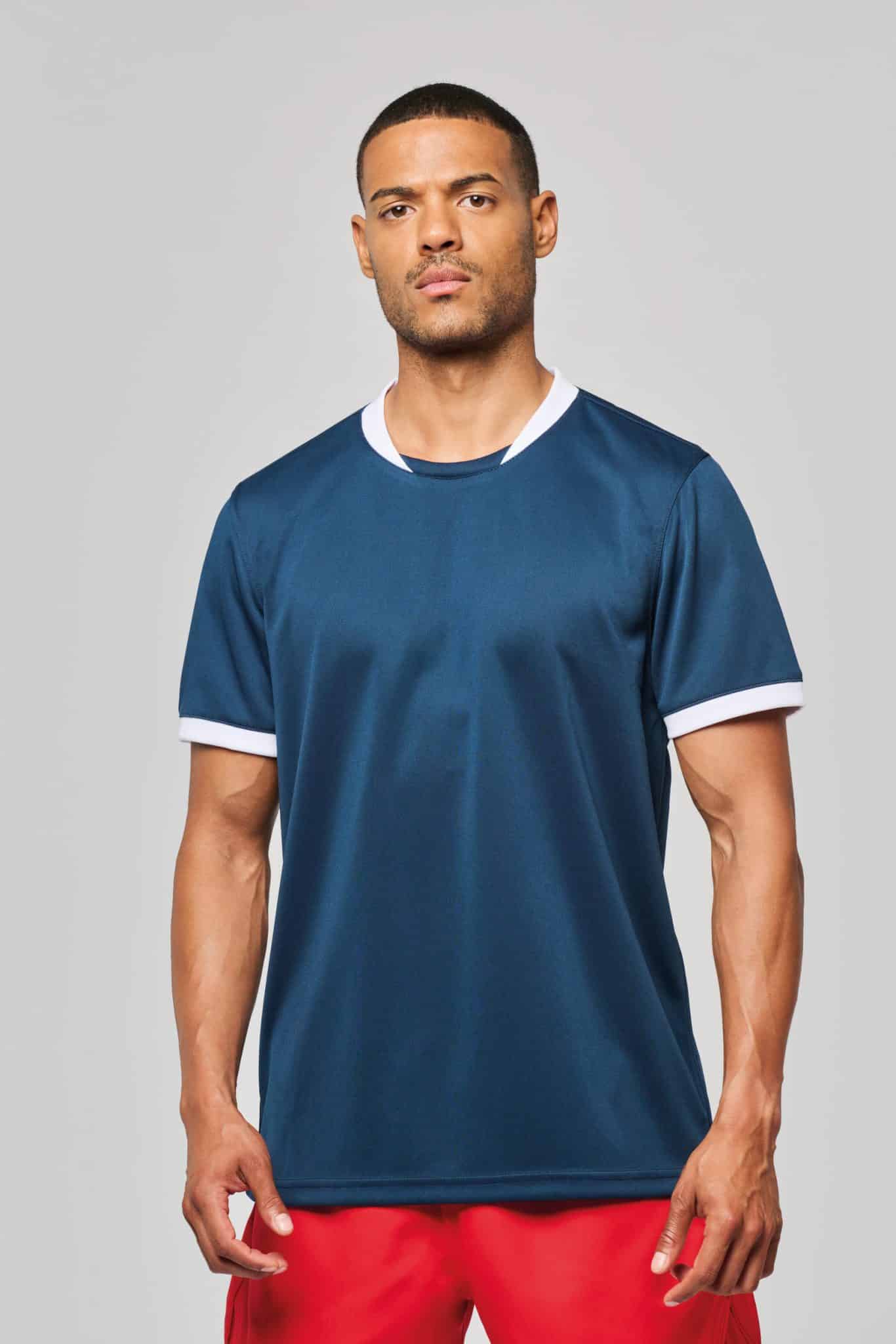 Miniature 1 pour Maillot de rugby manches courtes unisexe