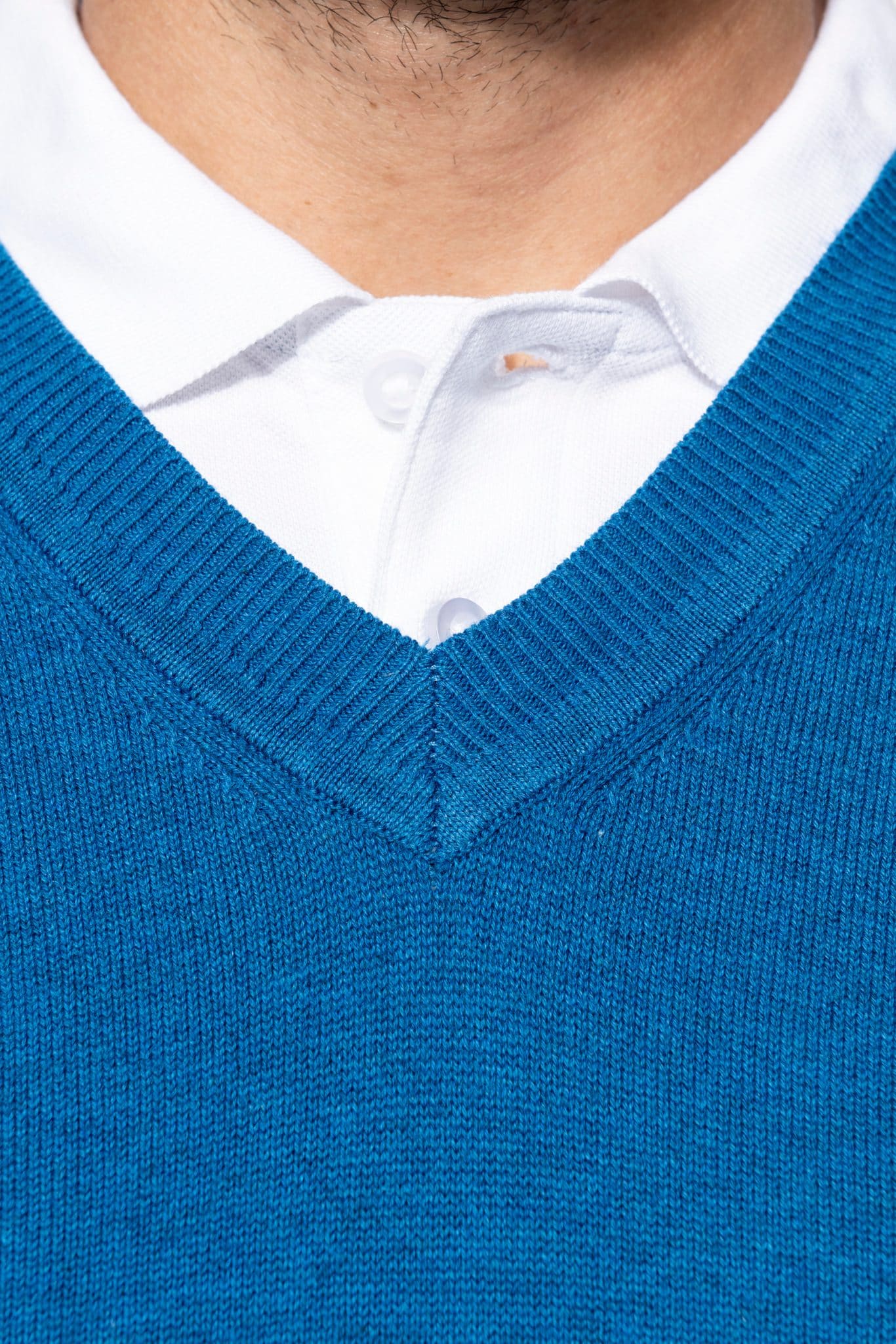 Miniature 5 pour Pullover premium col V