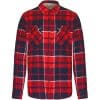 red-navy-checked