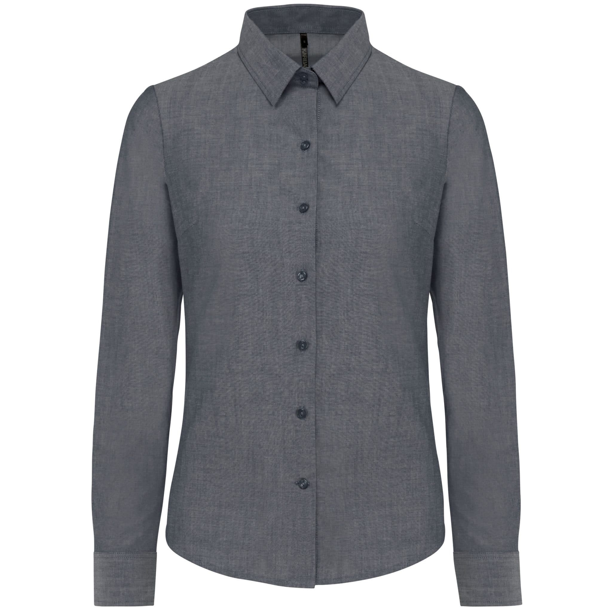 Miniature 15 pour Chemise Oxford manches longues femme