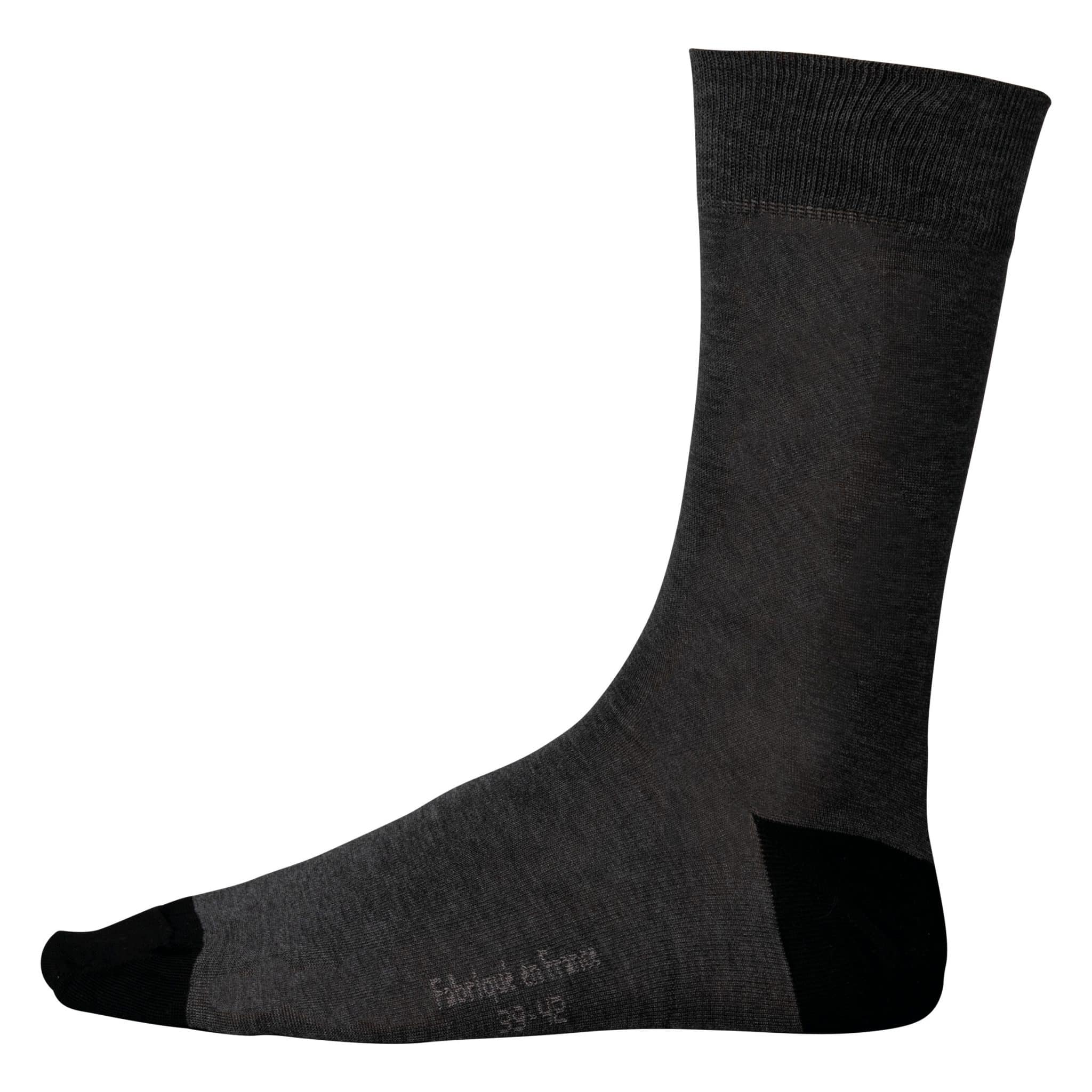 Miniature 4 pour Chaussettes de ville mi-hautes coton mercerisé Origine France Garantie