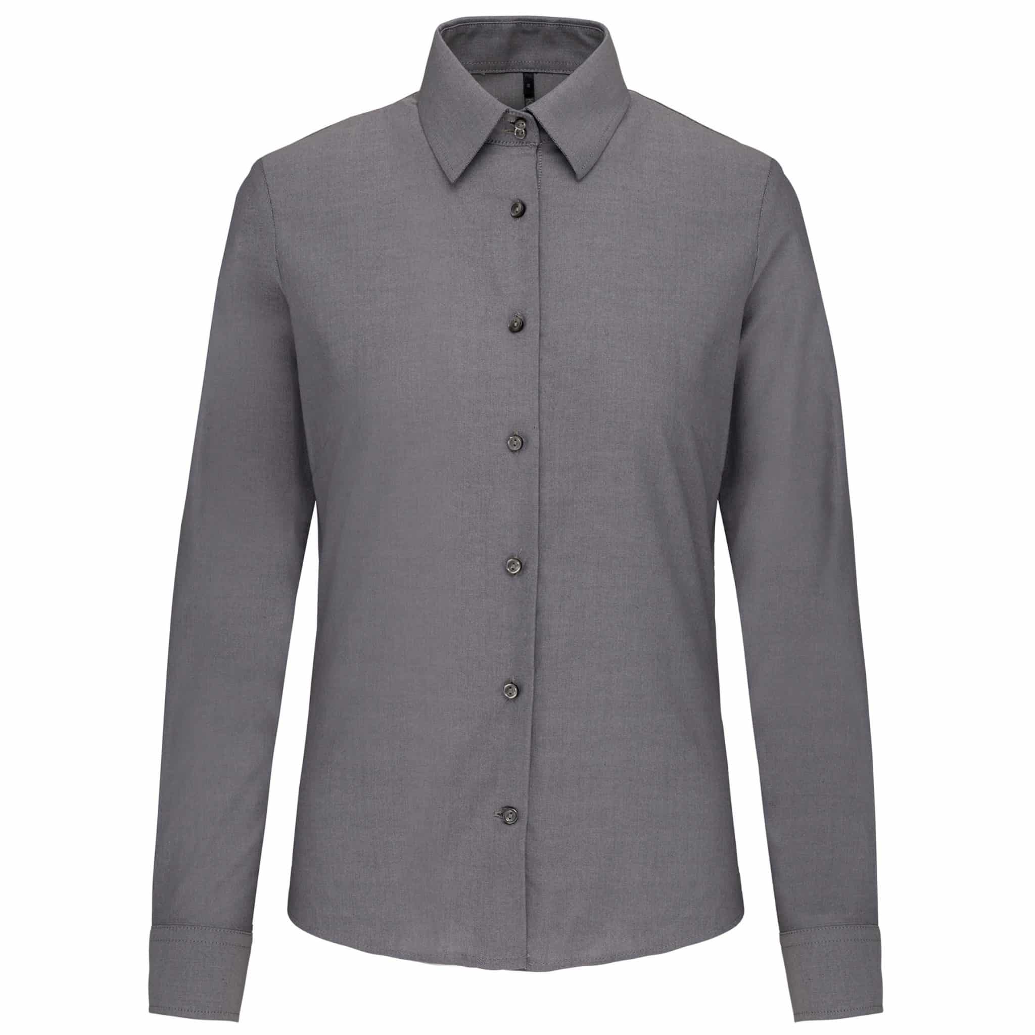 Miniature 16 pour Chemise Oxford manches longues femme