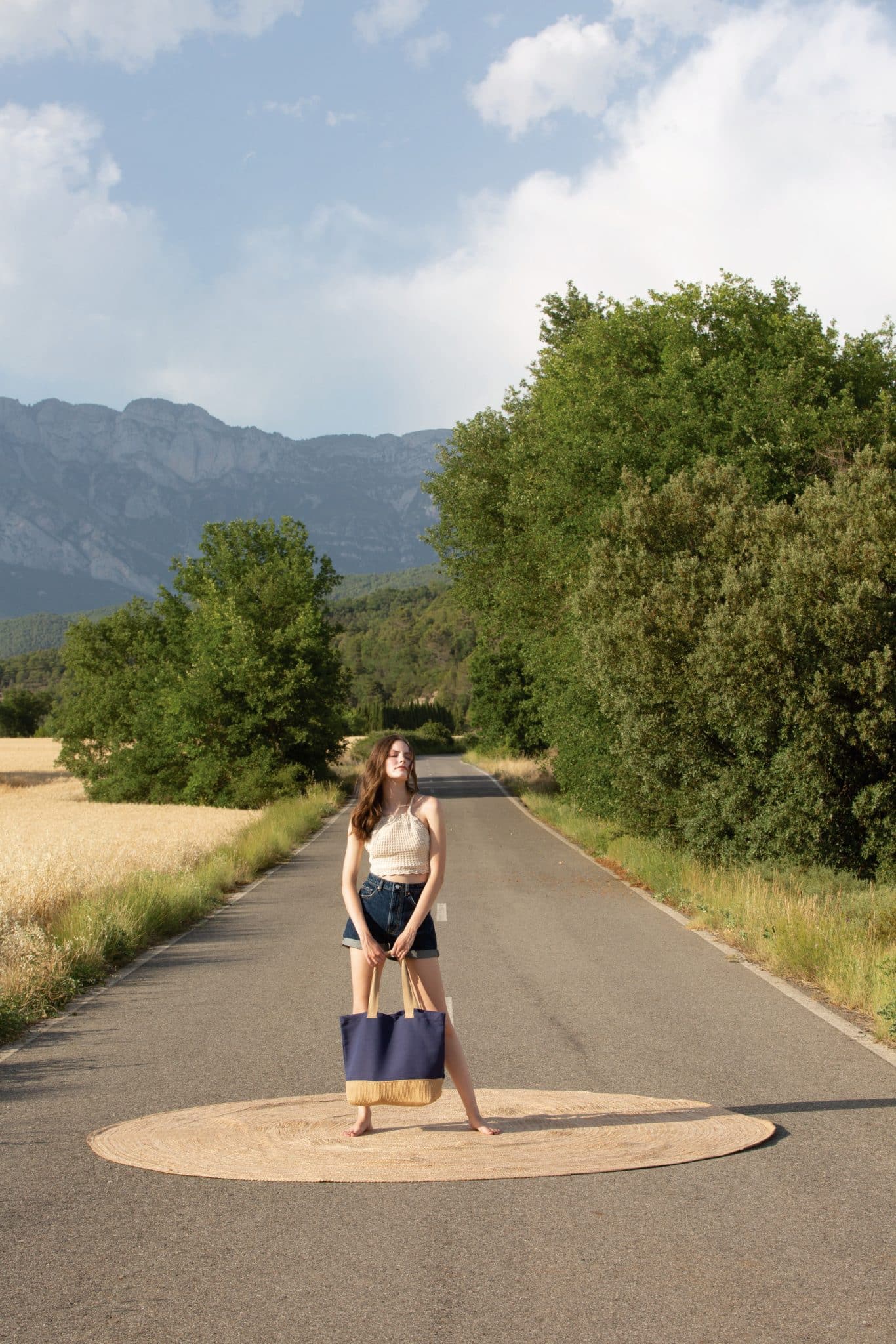 Miniature 4 pour Sac de shopping fourre-tout esprit rustique