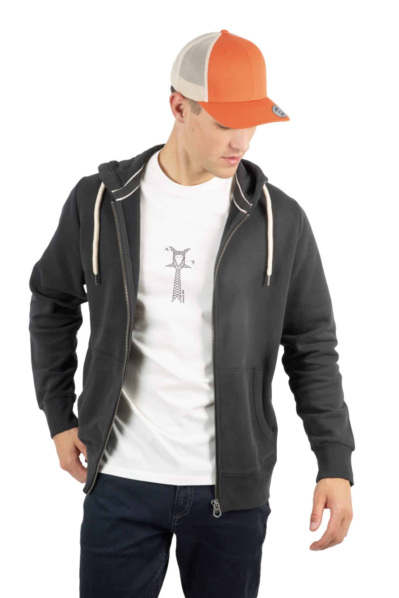 Miniature 1 pour Casquette Trucker modèle rétro - 6 panneaux