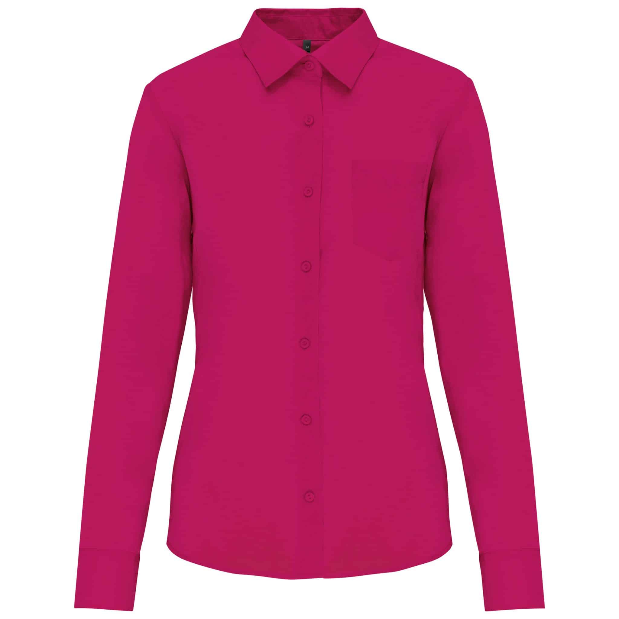 Miniature 22 pour Chemise popeline polycoton entretien facile femme