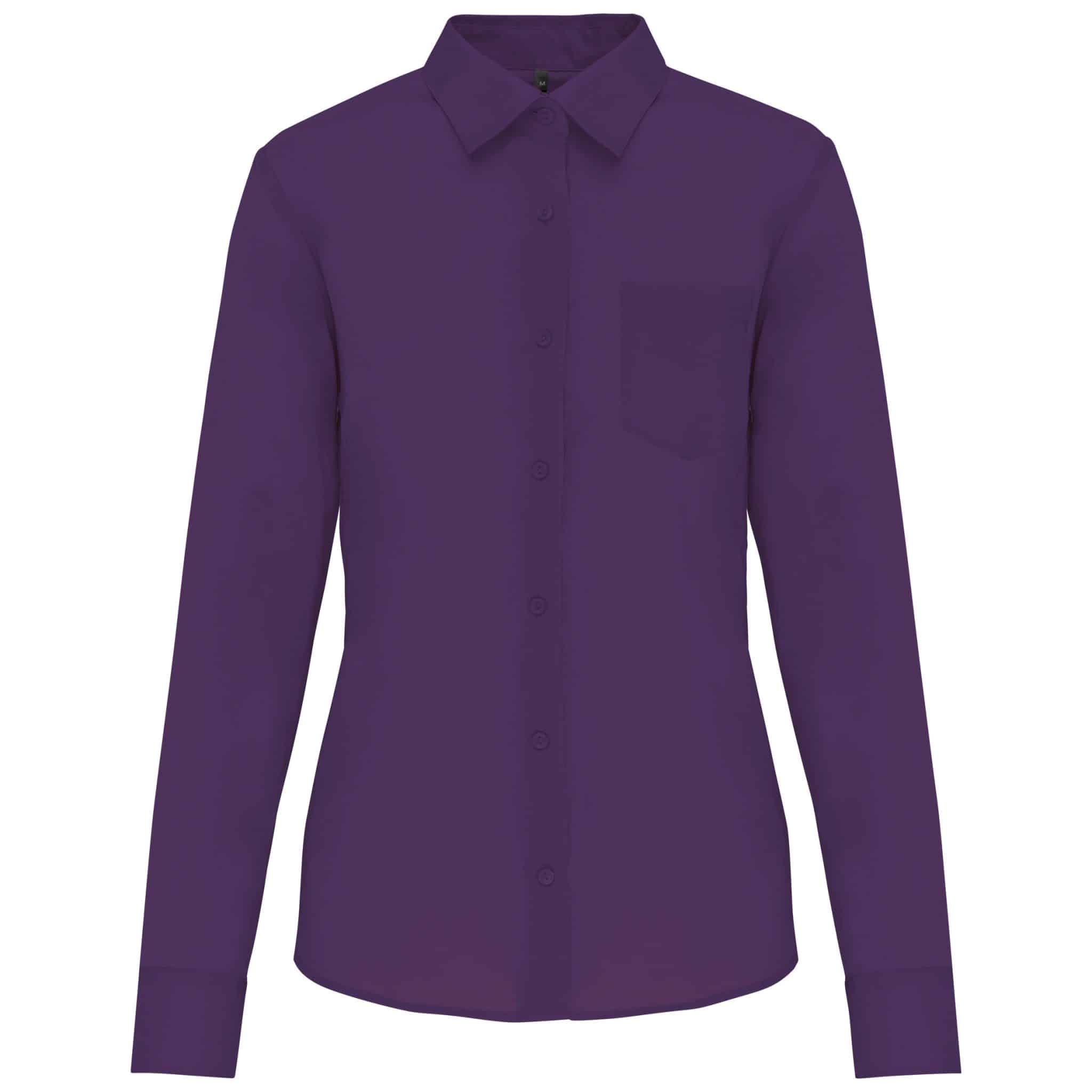 Miniature 32 pour Chemise popeline polycoton entretien facile femme