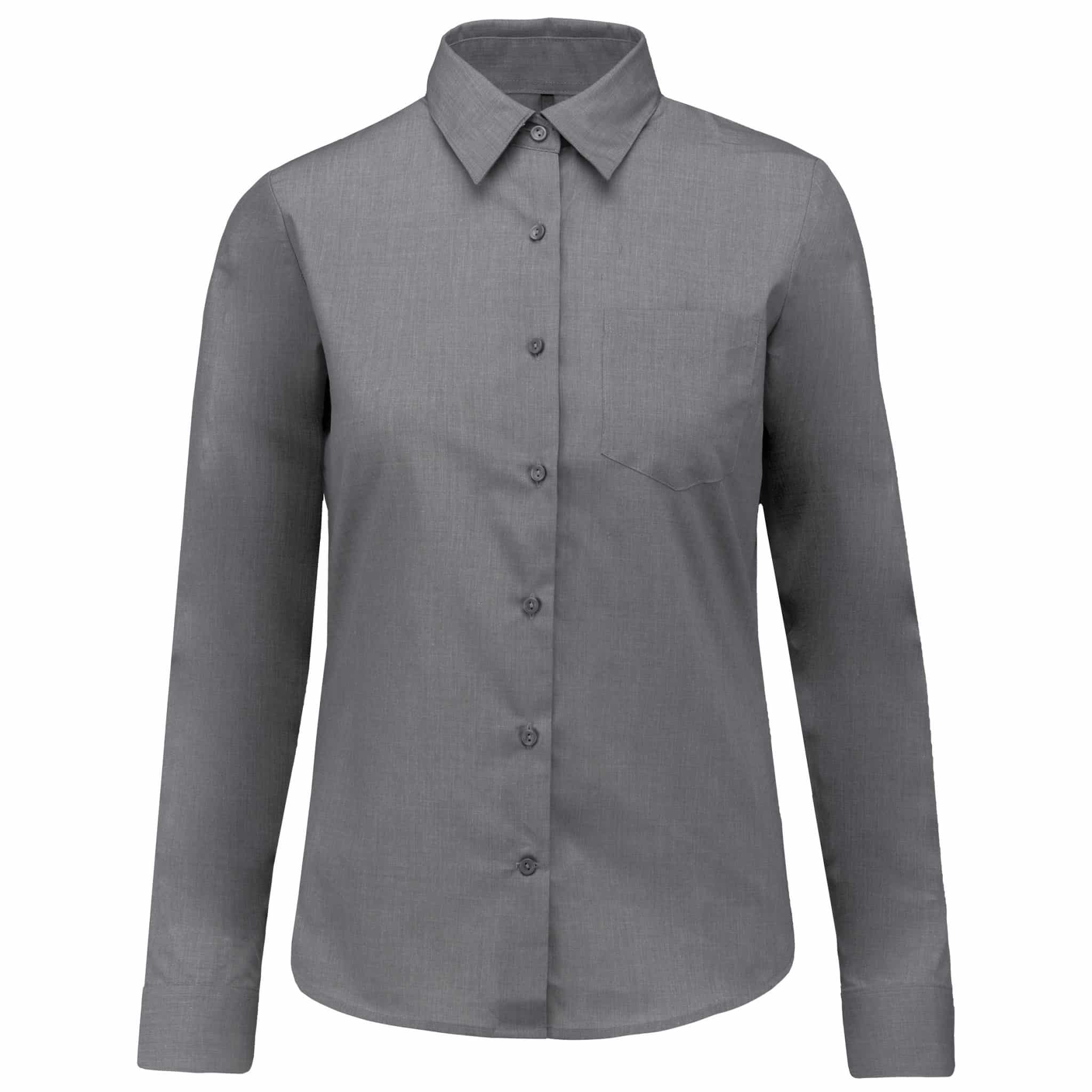Miniature 27 pour Chemise popeline polycoton entretien facile femme