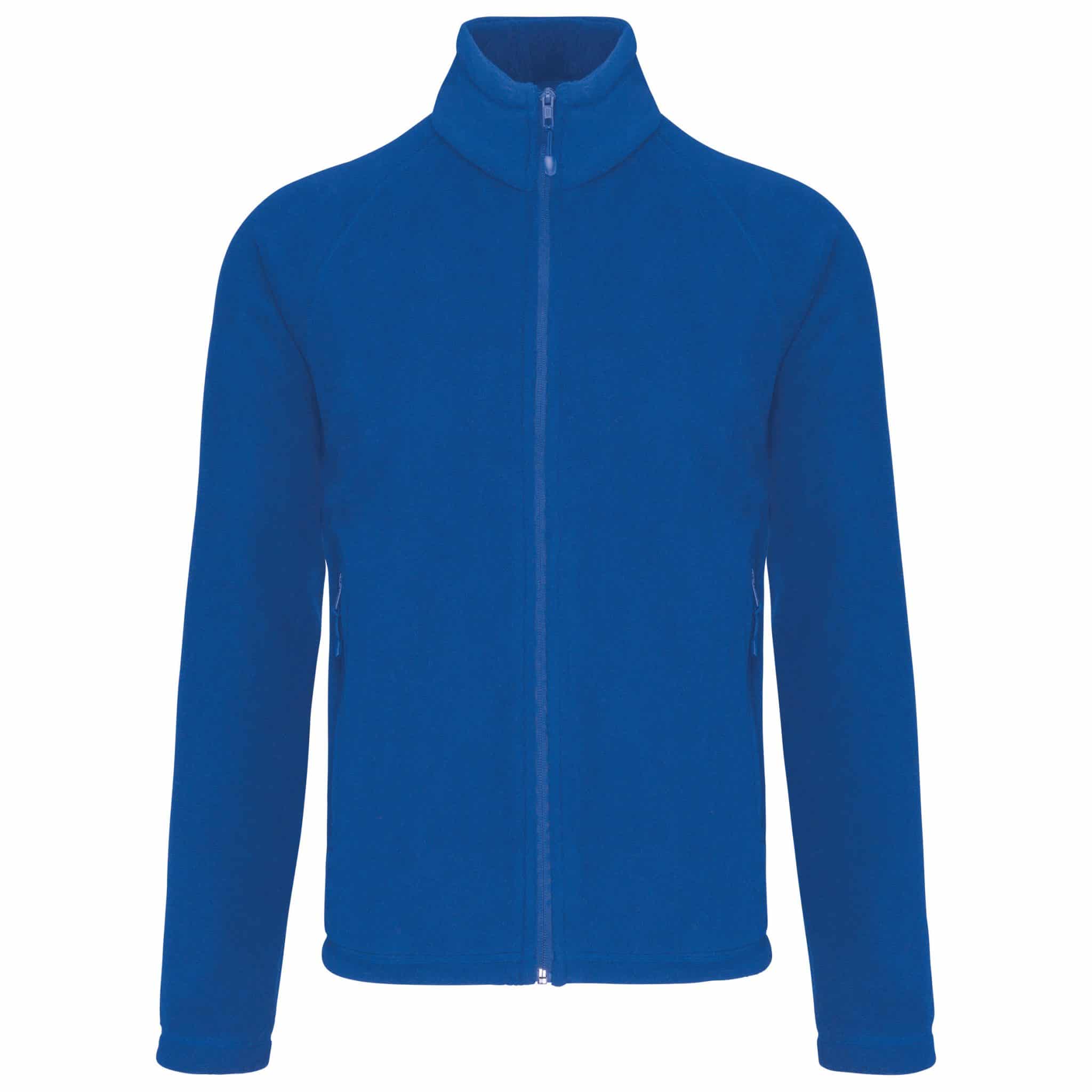 Miniature 8 pour Veste micropolaire zippée manches raglan homme