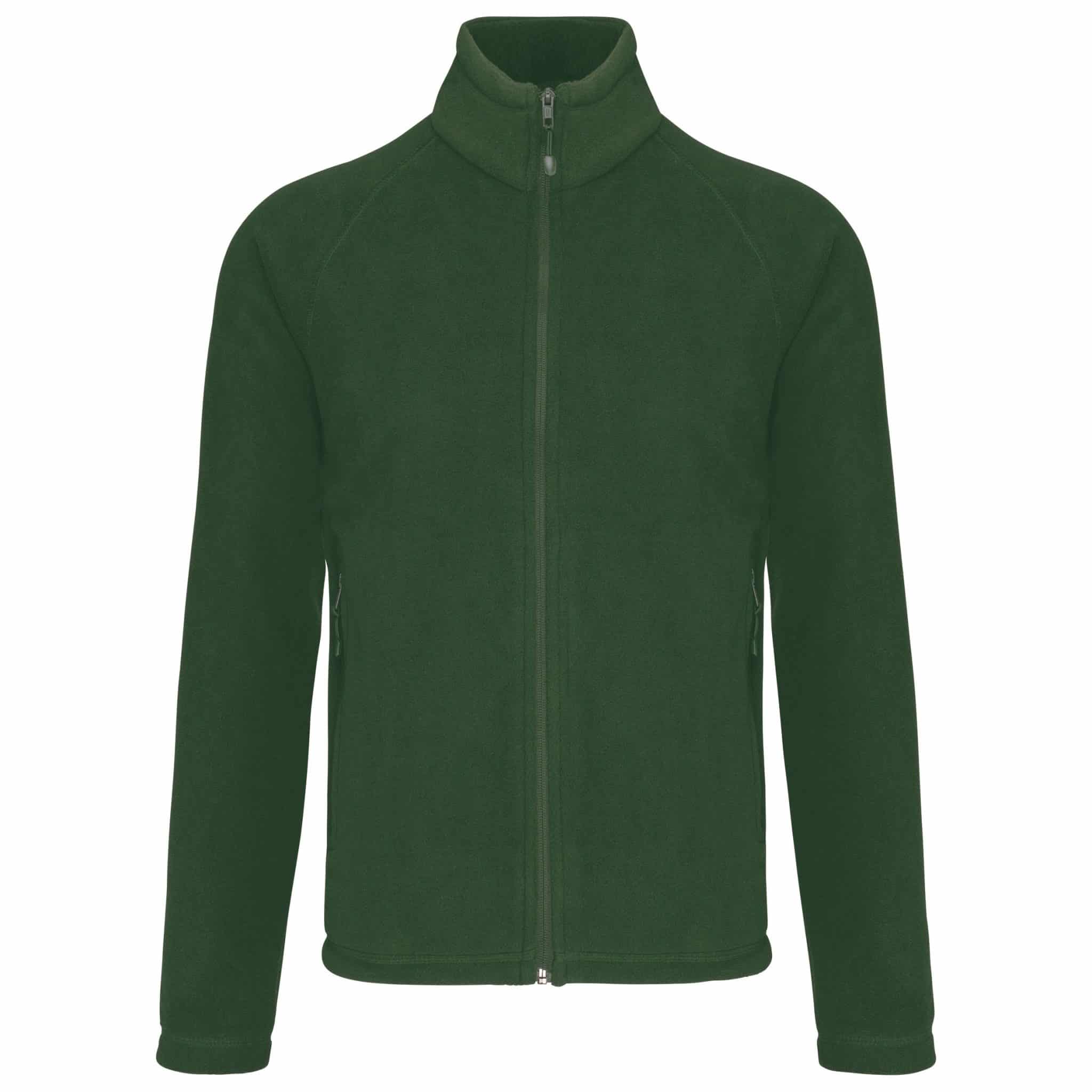 Miniature 5 pour Veste micropolaire zippée manches raglan homme