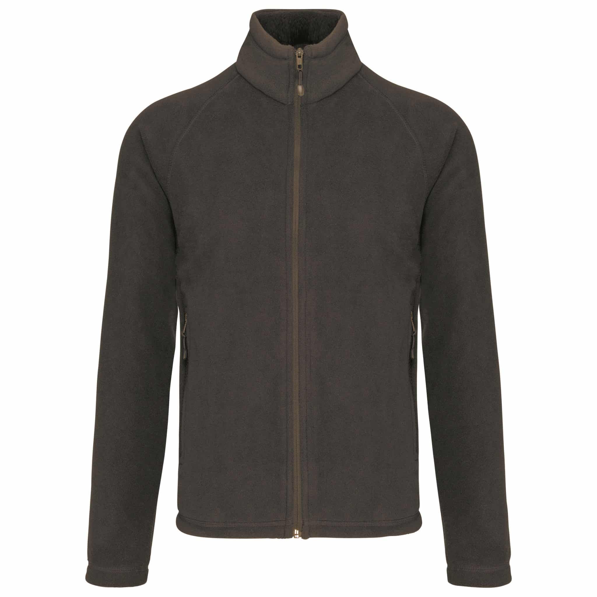Miniature 4 pour Veste micropolaire zippée manches raglan homme