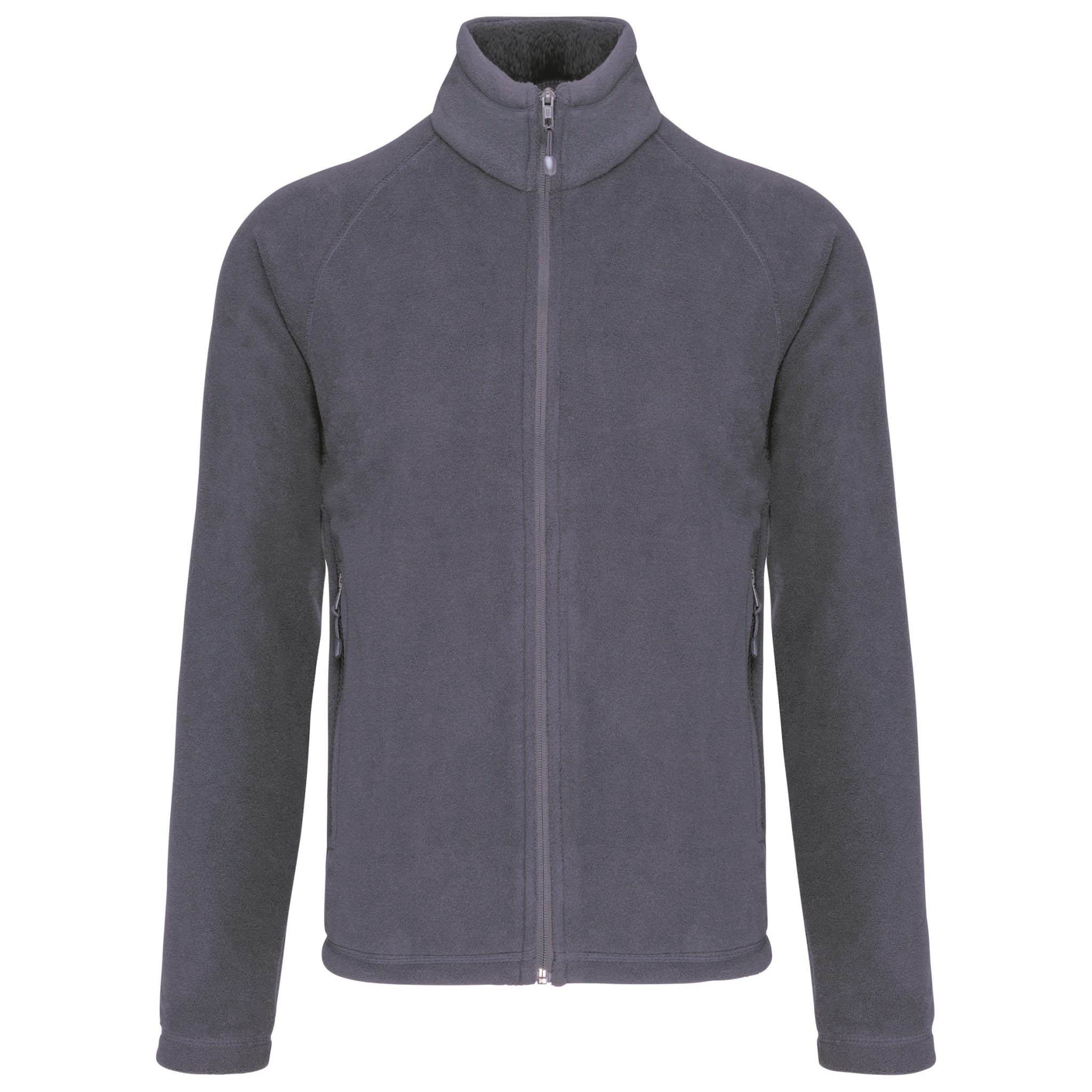 Miniature 3 pour Veste micropolaire zippée manches raglan homme
