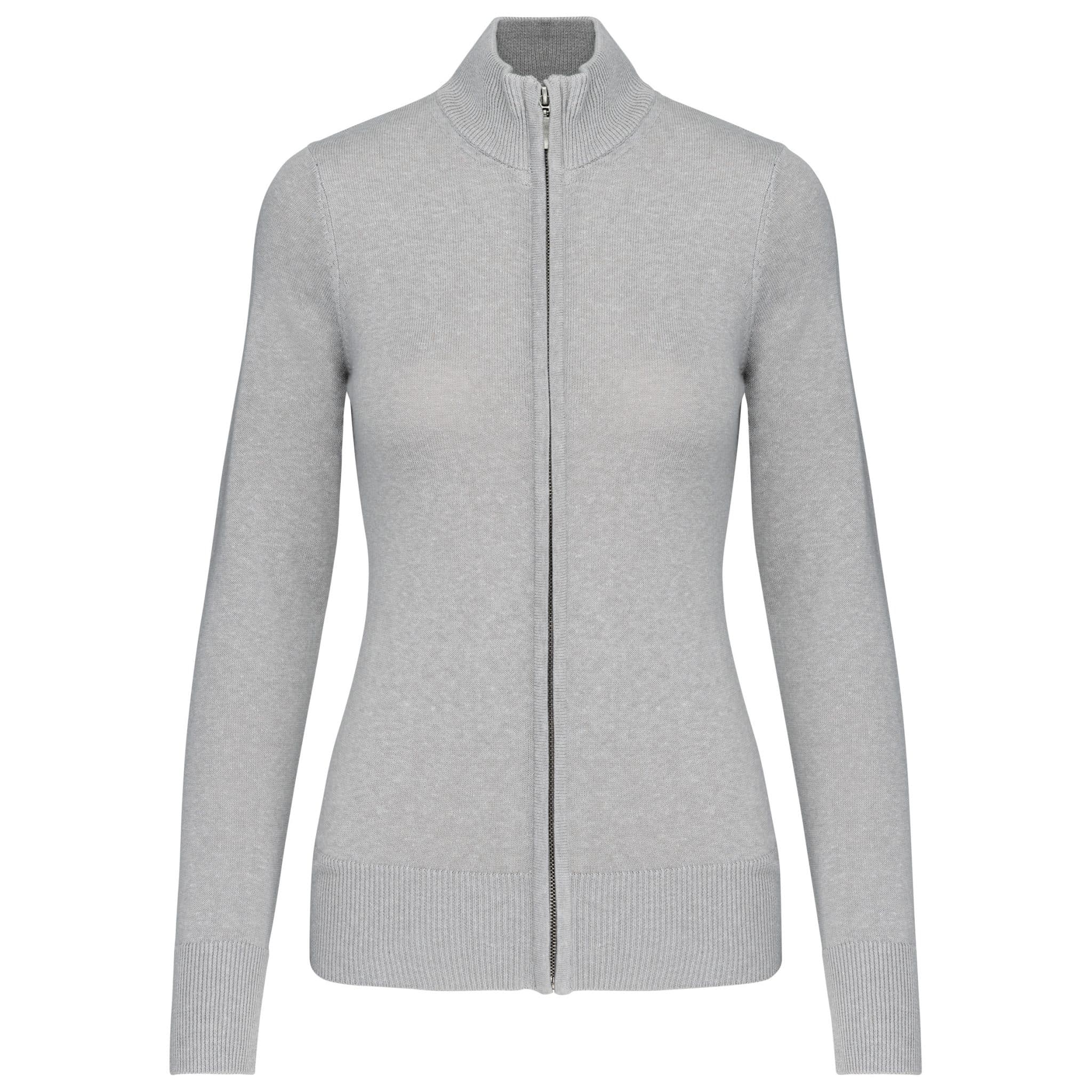 Miniature 11 pour Cardigan zippé femme