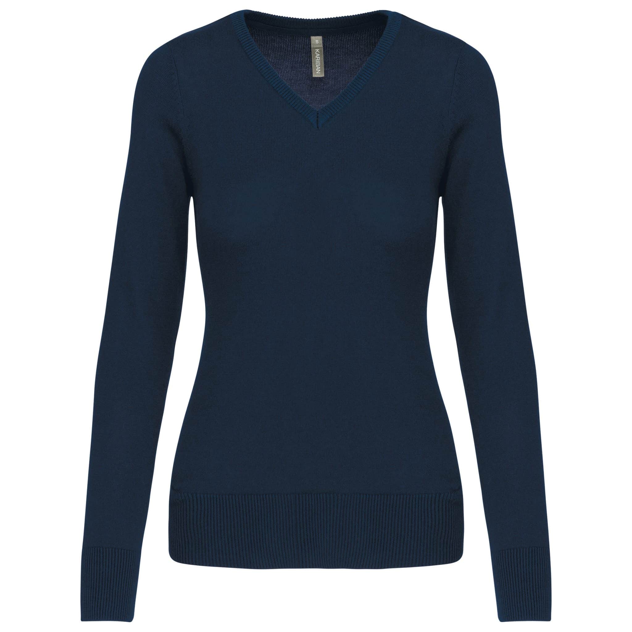 Miniature 17 pour Pull col V femme