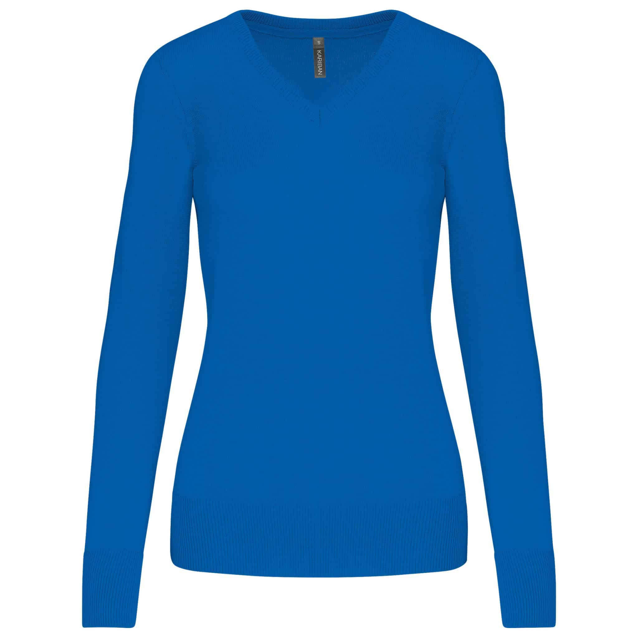 Miniature 16 pour Pull col V femme