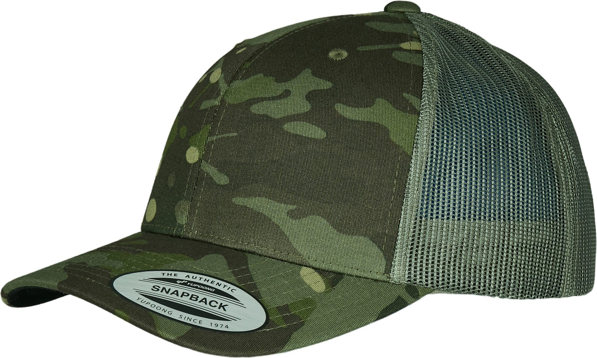 Miniature 8 pour Casquette retro trucker multicam