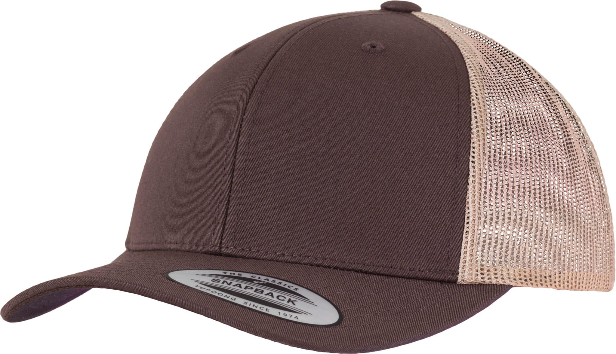 Miniature 4 pour Casquette retro trucker bicolore