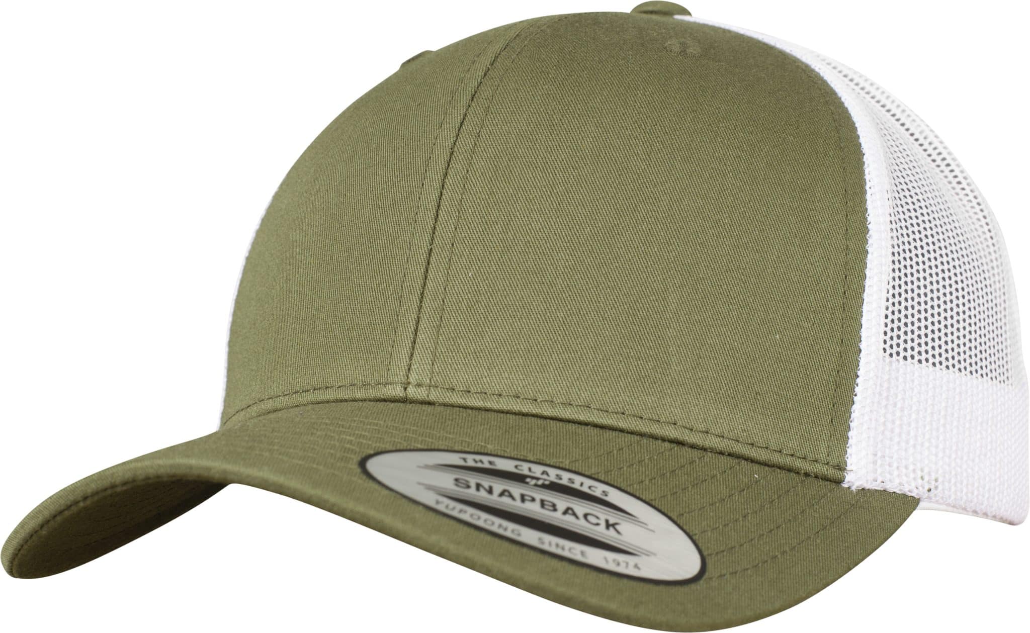 Miniature 5 pour Casquette retro trucker bicolore