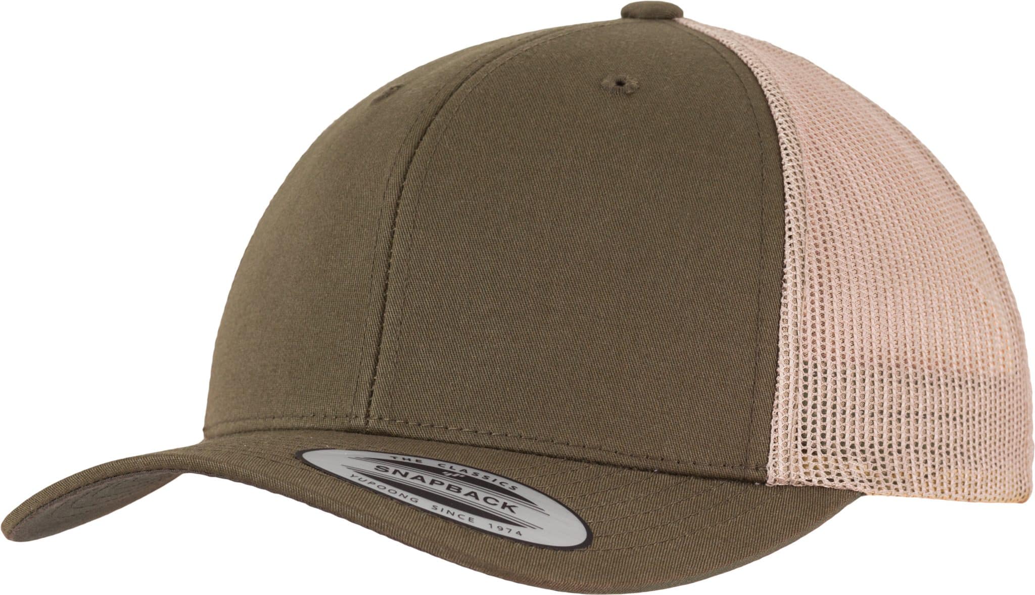 Miniature 17 pour Casquette retro trucker bicolore