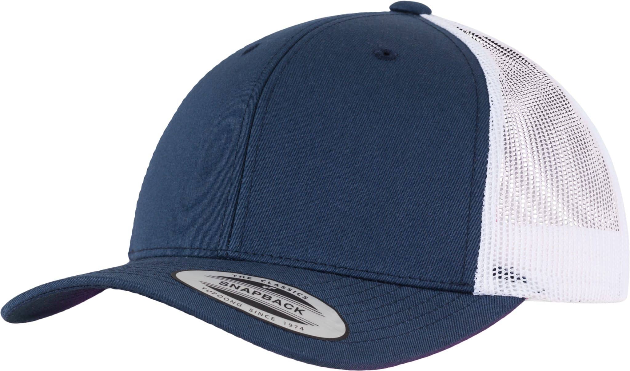 Miniature 19 pour Casquette retro trucker bicolore