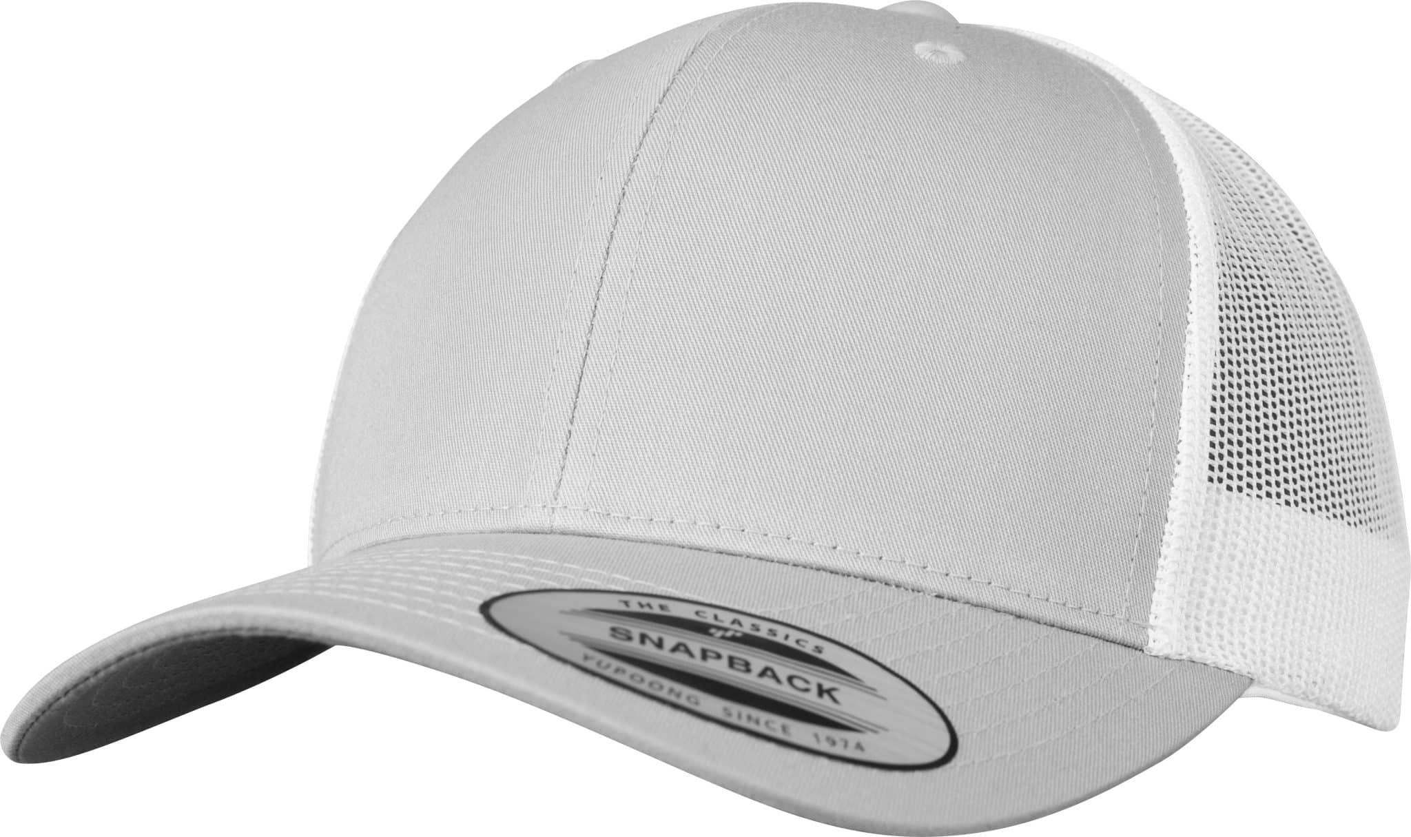 Miniature 20 pour Casquette retro trucker bicolore