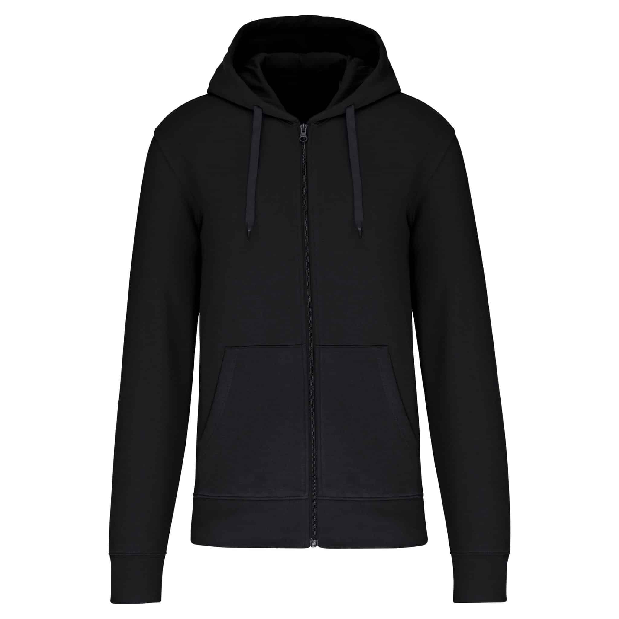 Miniature 9 pour Sweat-shirt écoresponsable zippé à capuche homme