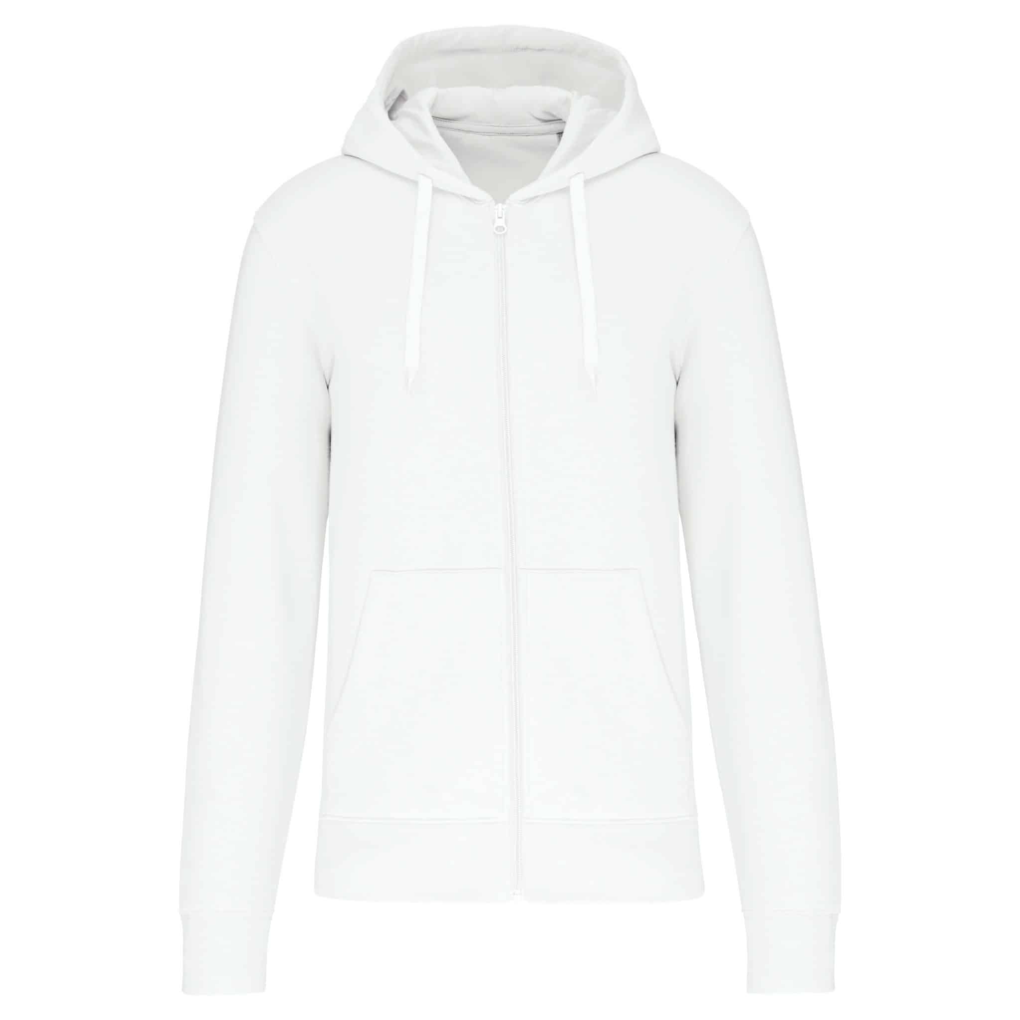 Miniature 19 pour Sweat-shirt écoresponsable zippé à capuche homme