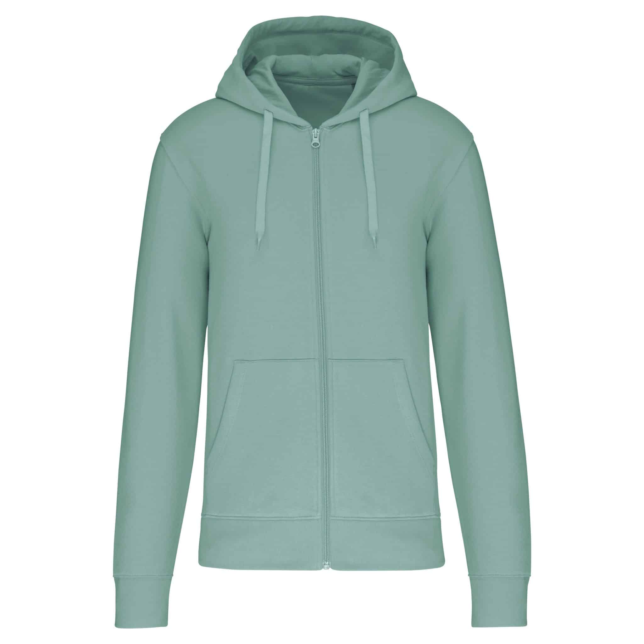Miniature 18 pour Sweat-shirt écoresponsable zippé à capuche homme