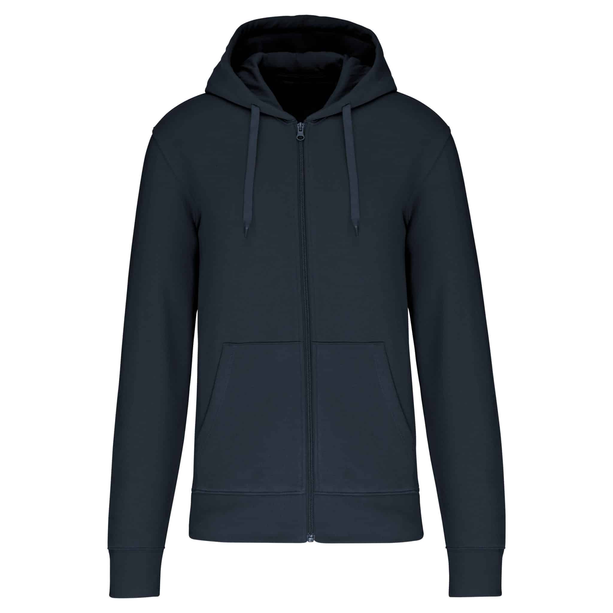 Miniature 15 pour Sweat-shirt écoresponsable zippé à capuche homme