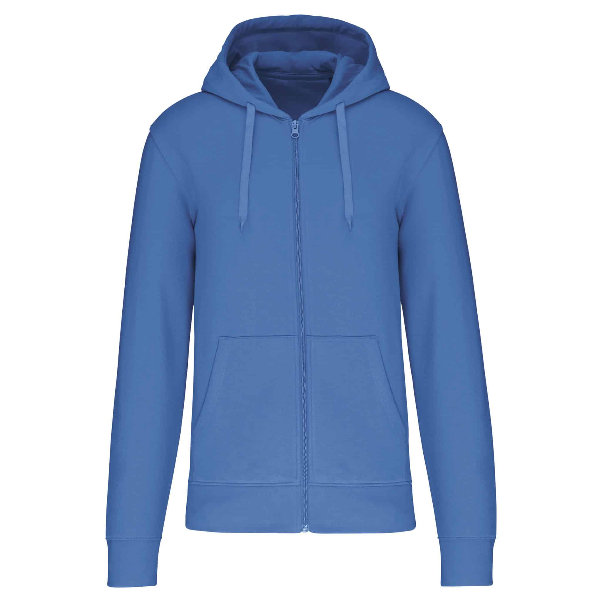 Miniature 14 pour Sweat-shirt écoresponsable zippé à capuche homme