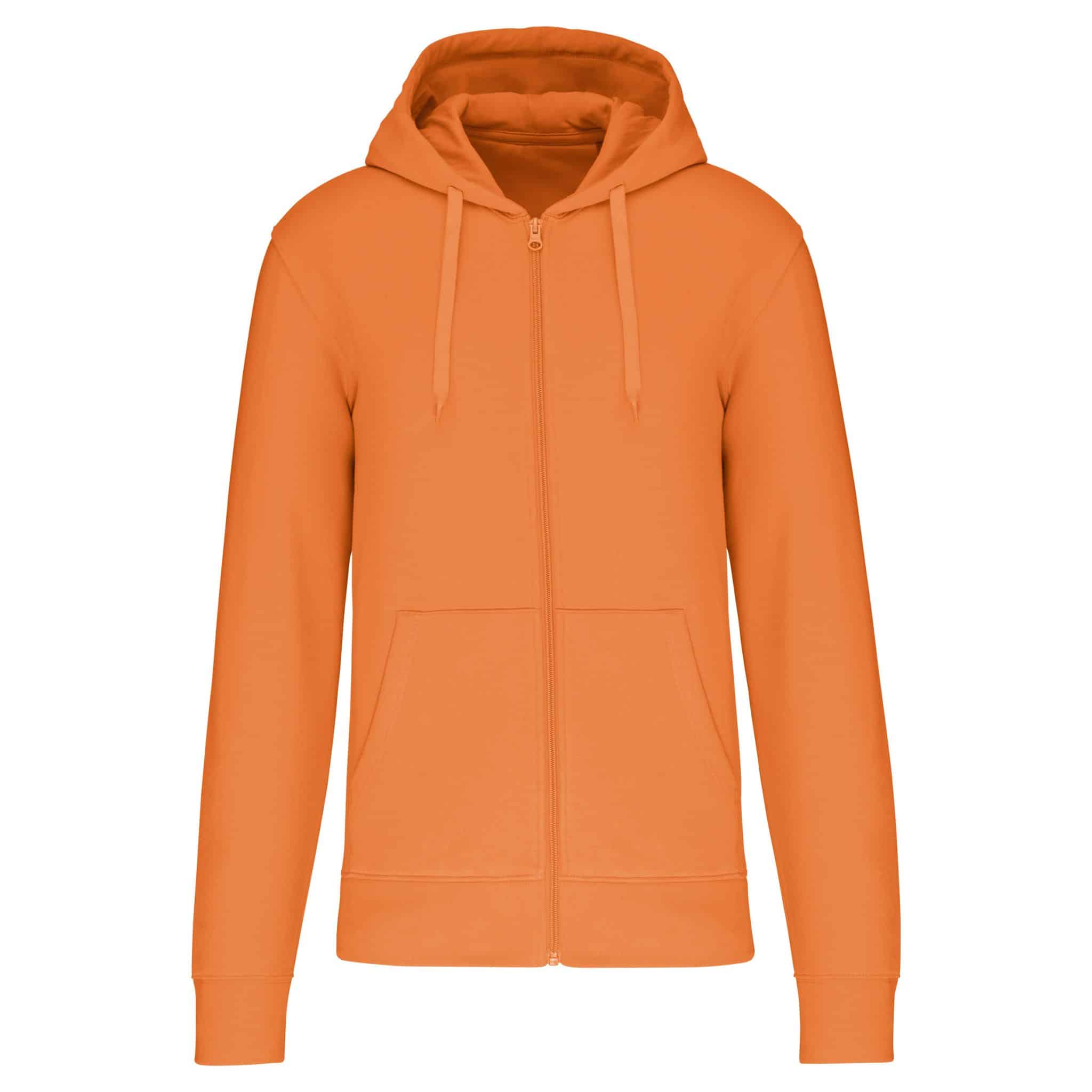 Miniature 13 pour Sweat-shirt écoresponsable zippé à capuche homme