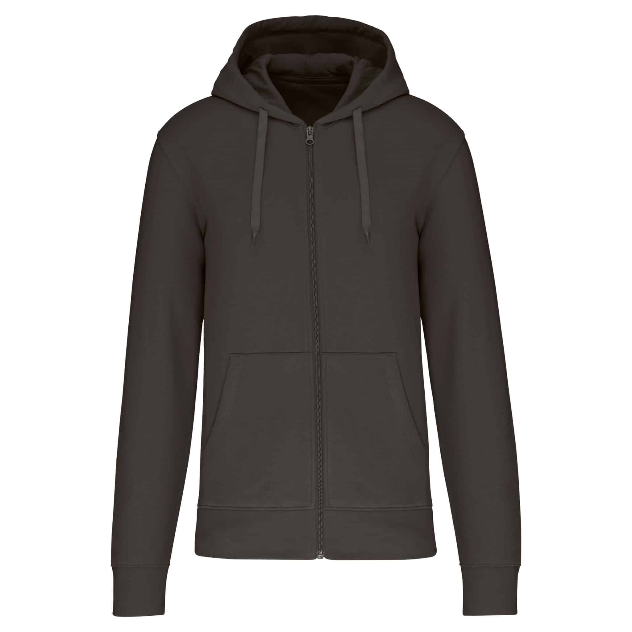 Miniature 11 pour Sweat-shirt écoresponsable zippé à capuche homme