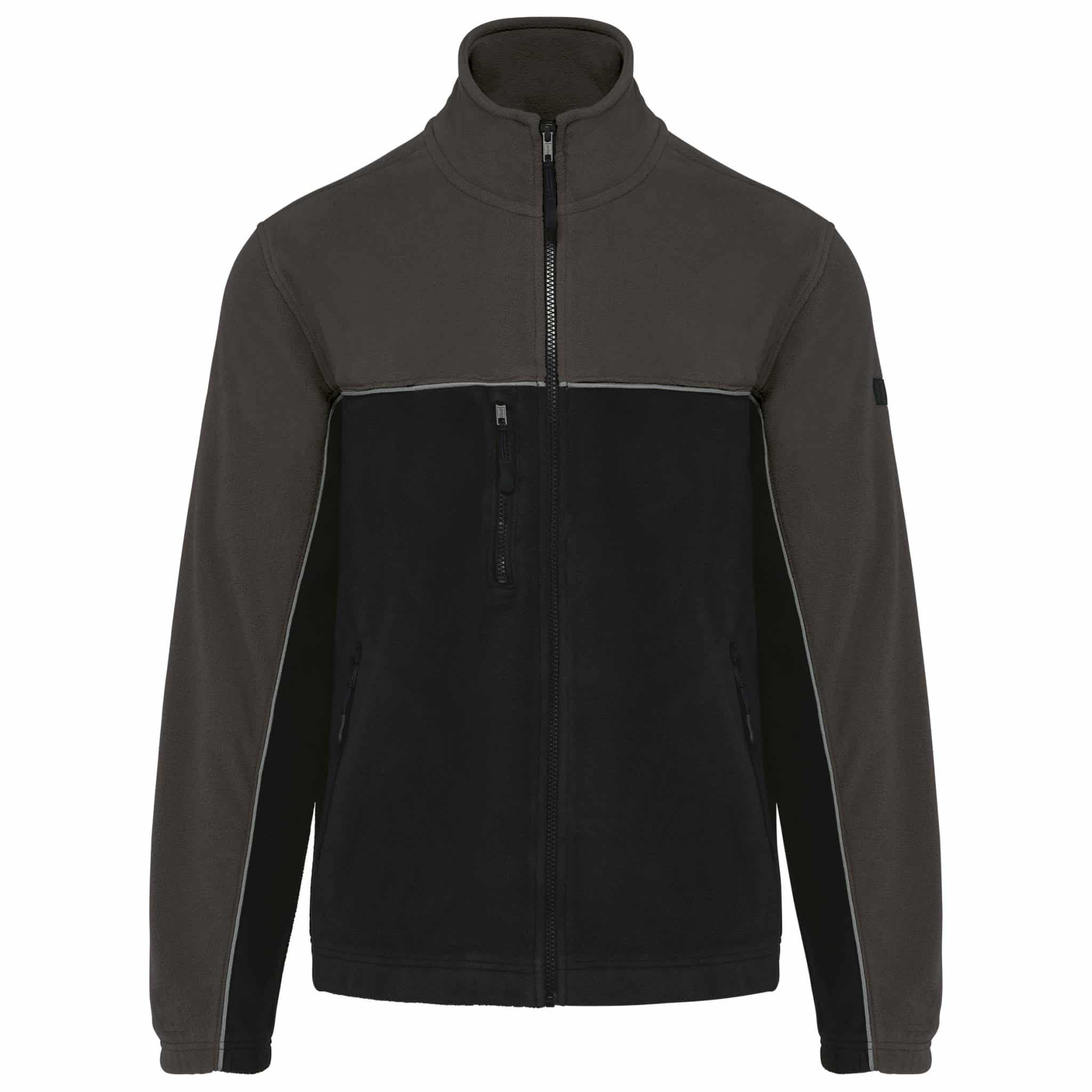 Miniature 12 pour Veste micropolaire bicolore écoresponsable unisexe