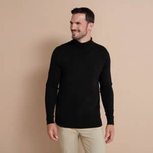 Visuel Pull col roulé