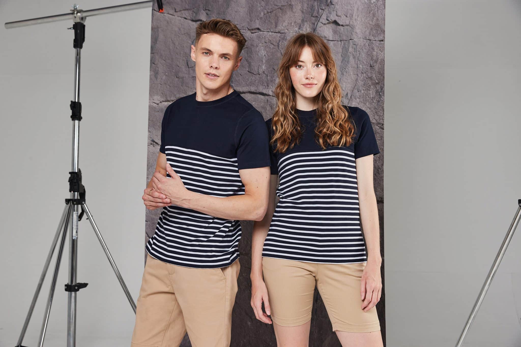 Miniature 1 pour T-shirt breton à manches courtes