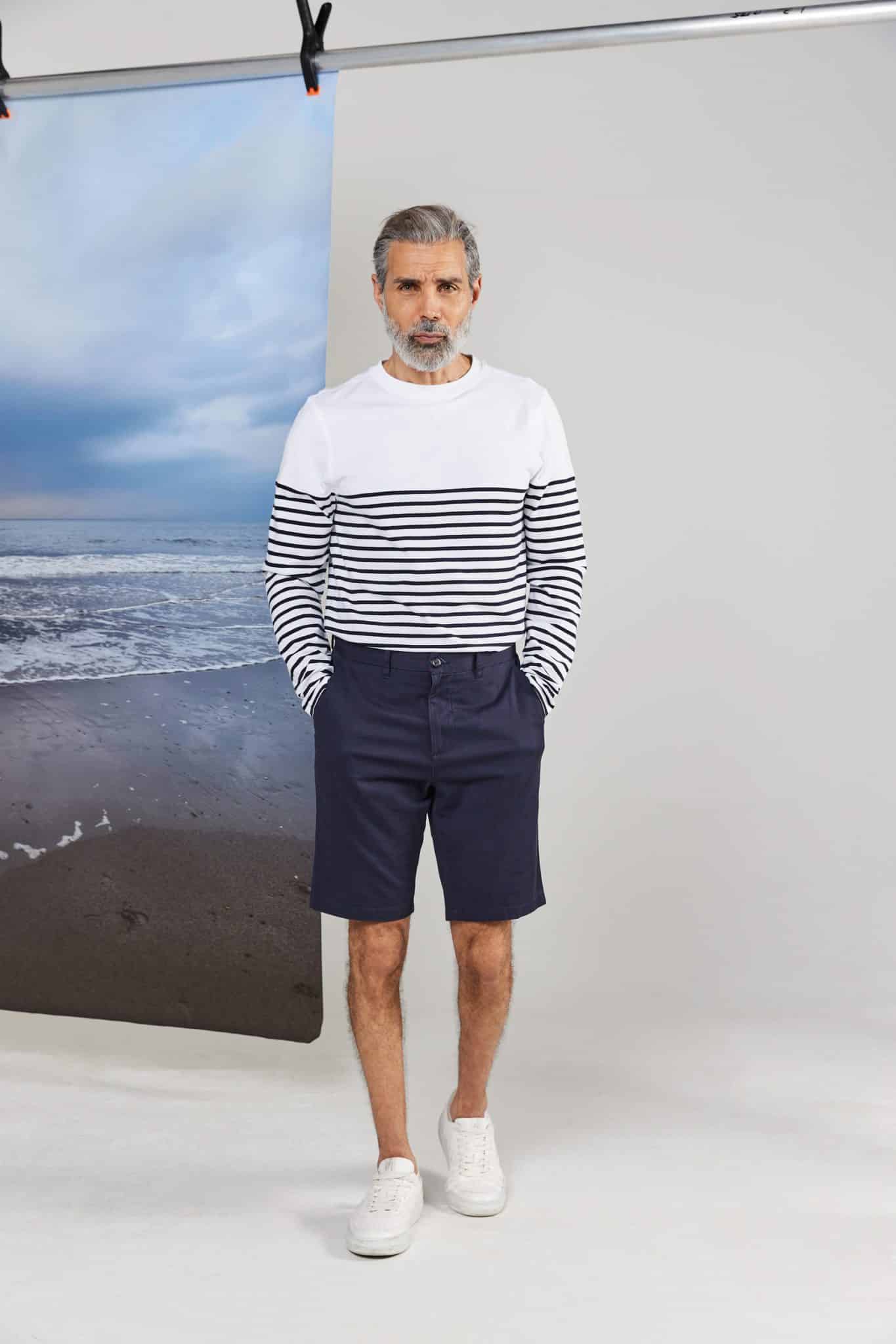 Miniature 1 pour Short Chino Stretch Homme