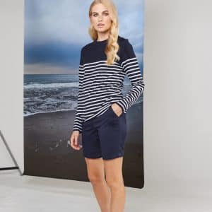 Visuel T-shirt breton à manches longues