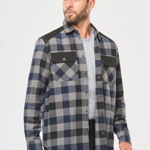 Visuel Chemise à carreaux avec poches homme