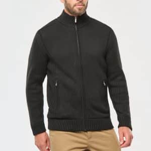 Visuel Cardigan doublé polaire homme