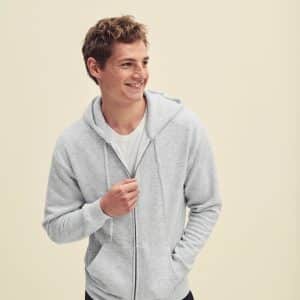 Visuel Sweat-shirt homme zippé capuche Premium (62-034-0)