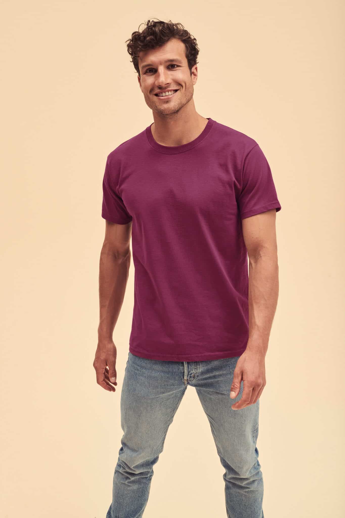 Miniature 2 pour T-shirt homme Valueweight (61-036-0)