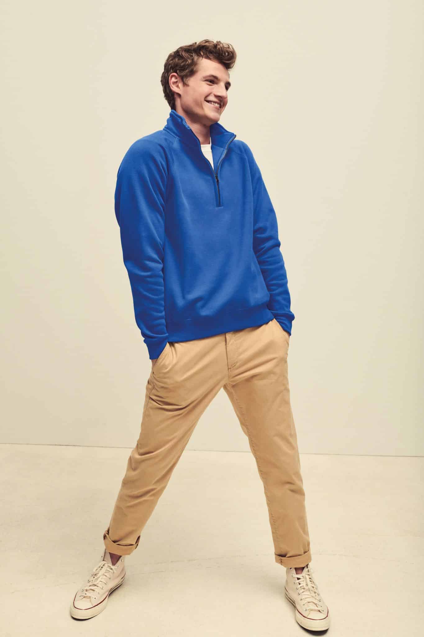 Miniature 2 pour Sweat-shirt col zippé Premium (62-032-0)