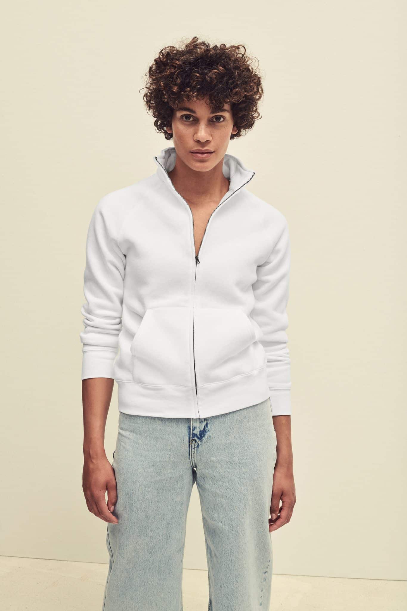 Miniature 2 pour Veste femme molleton zippée Premium (62-116-0)