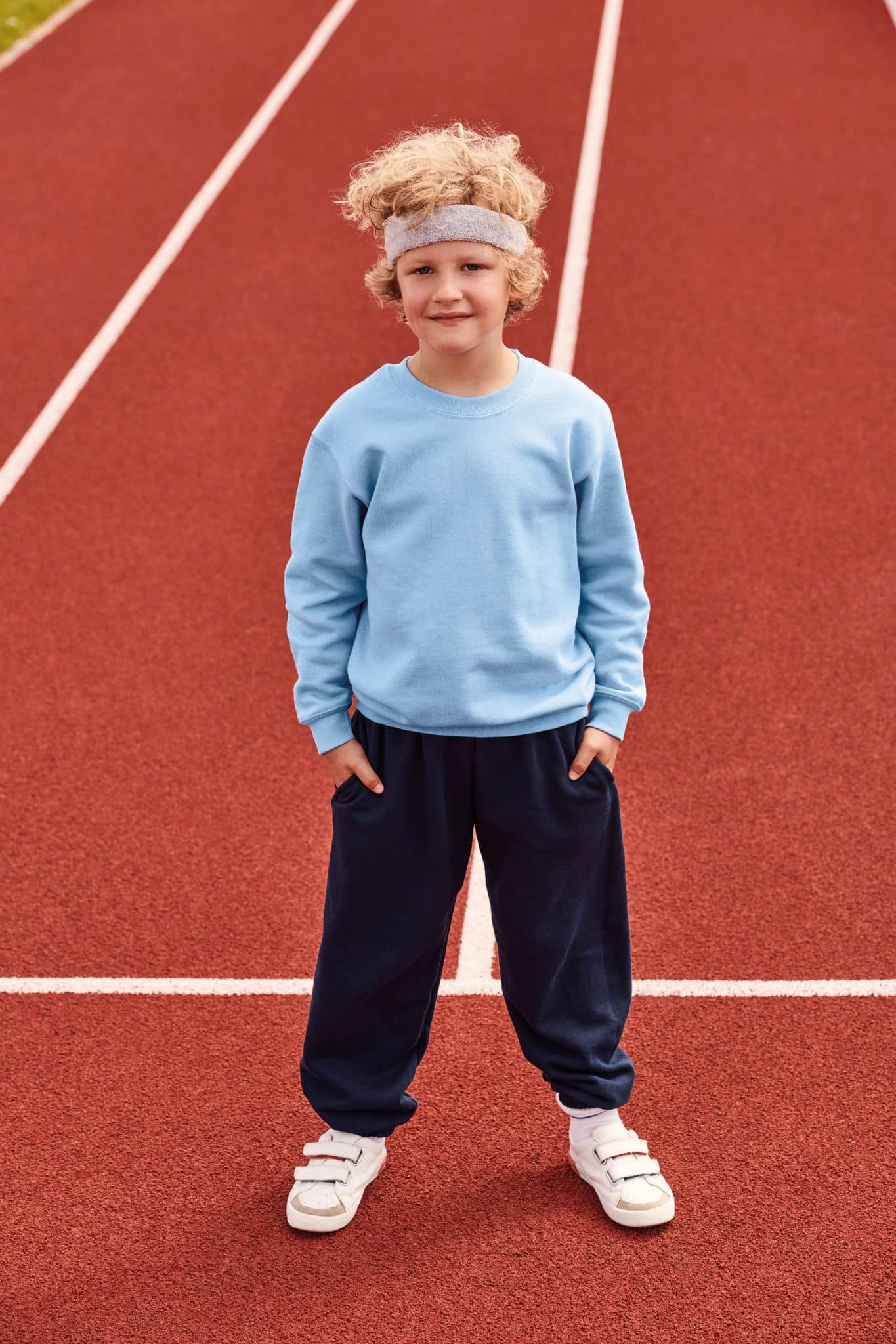 Miniature 1 pour Pantalon de jogging enfant bas elastiqué (64-051-0)