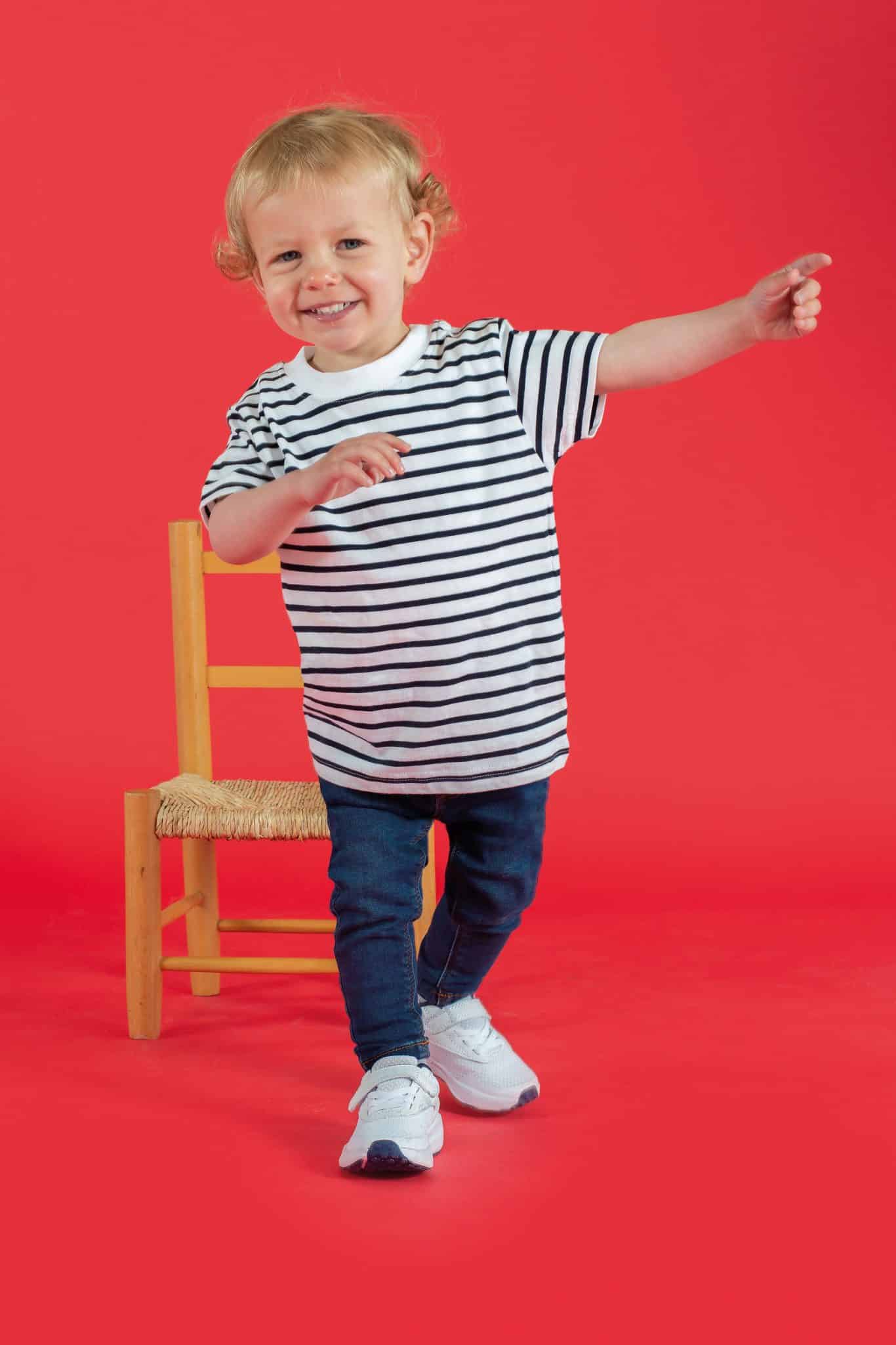 Miniature 2 pour T-shirt rayé manches courtes