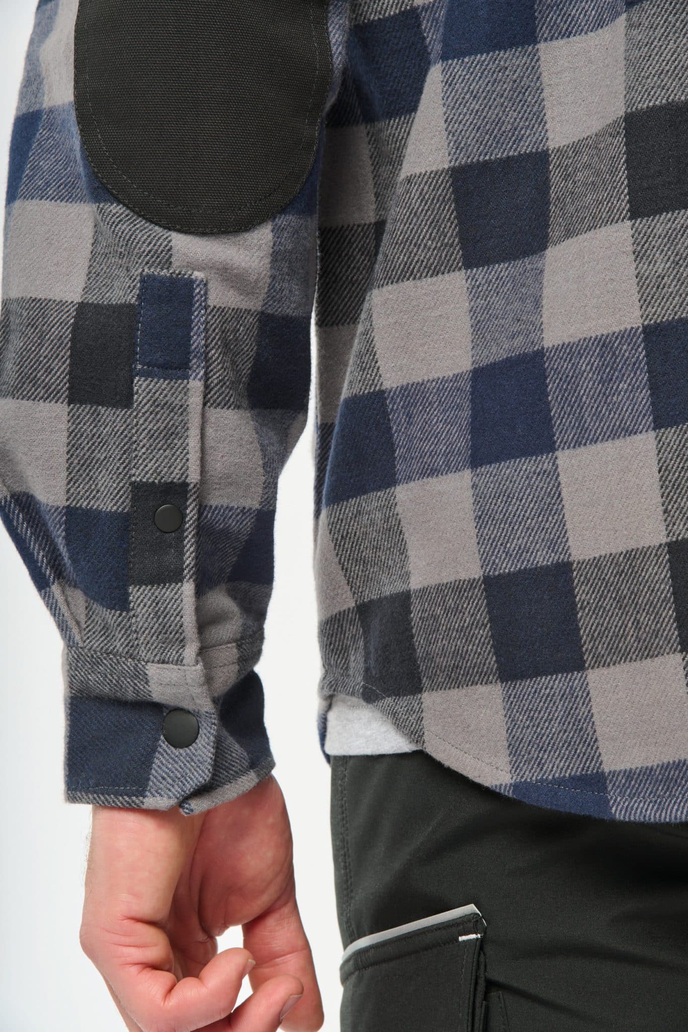 Miniature 10 pour Chemise à carreaux avec poches homme
