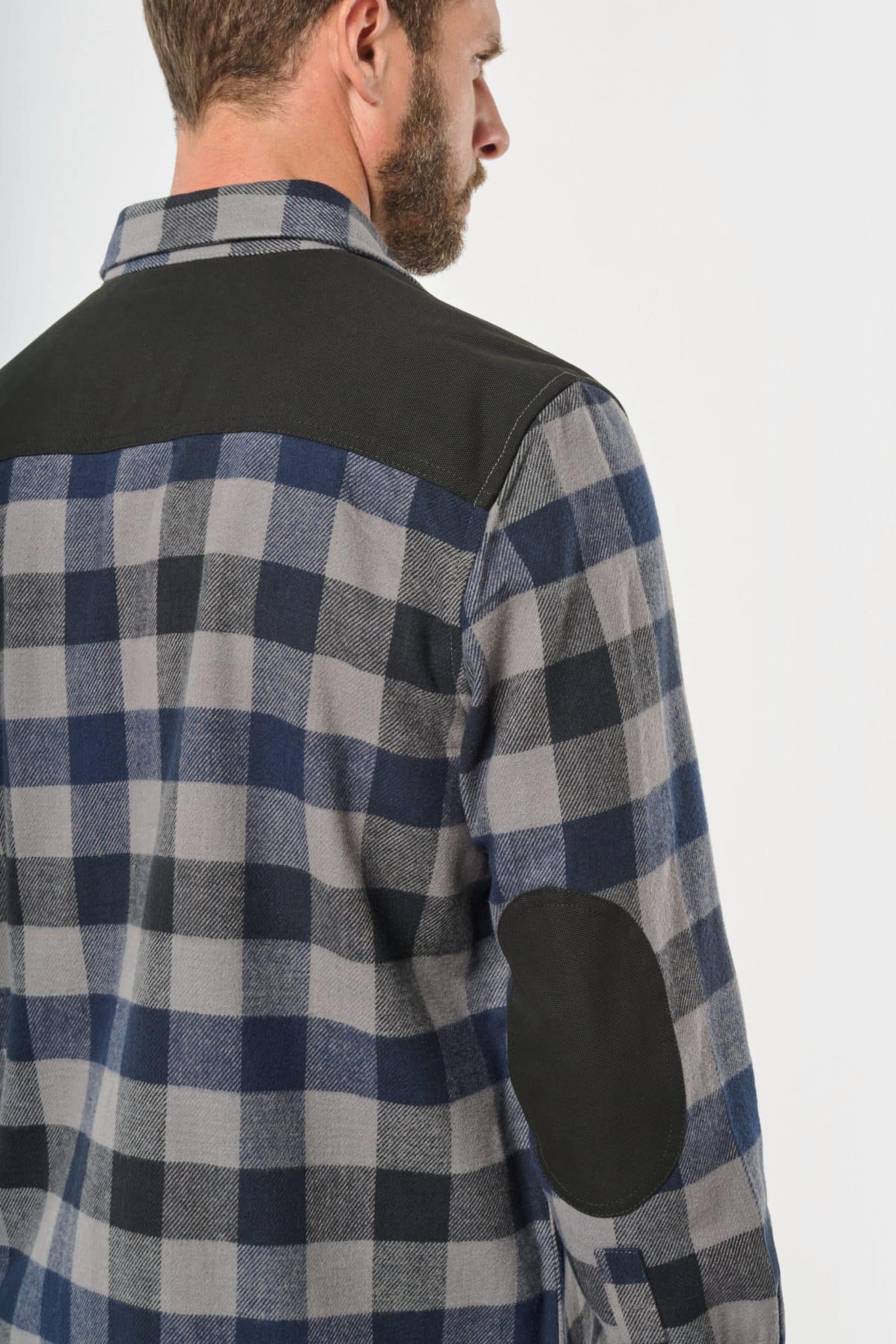 Miniature 9 pour Chemise à carreaux avec poches homme