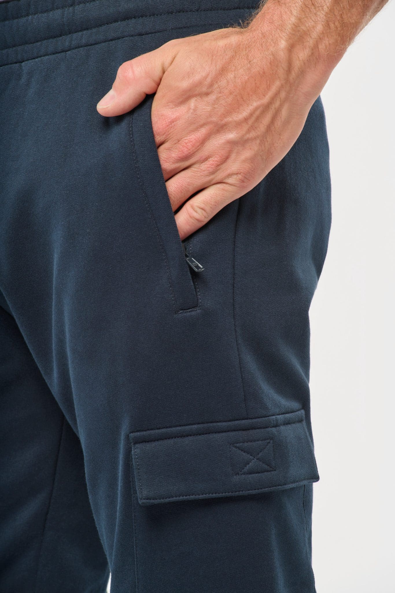 Miniature 6 pour Pantalon molleton cargo écoresponsable homme