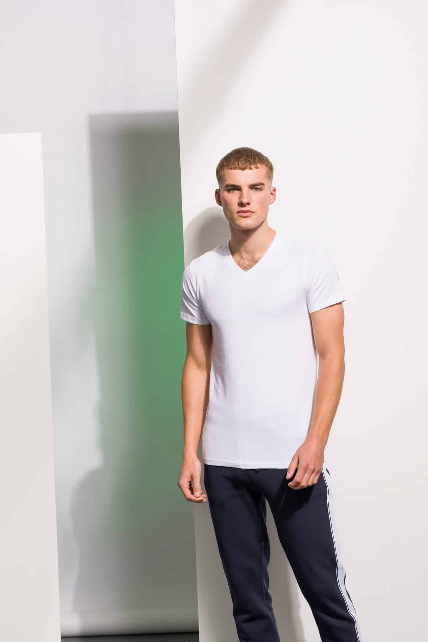 Miniature 1 pour T-shirt homme col v Feel Good