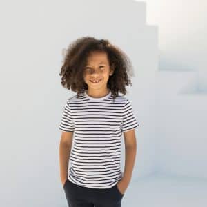 Visuel T-shirt rayé enfant